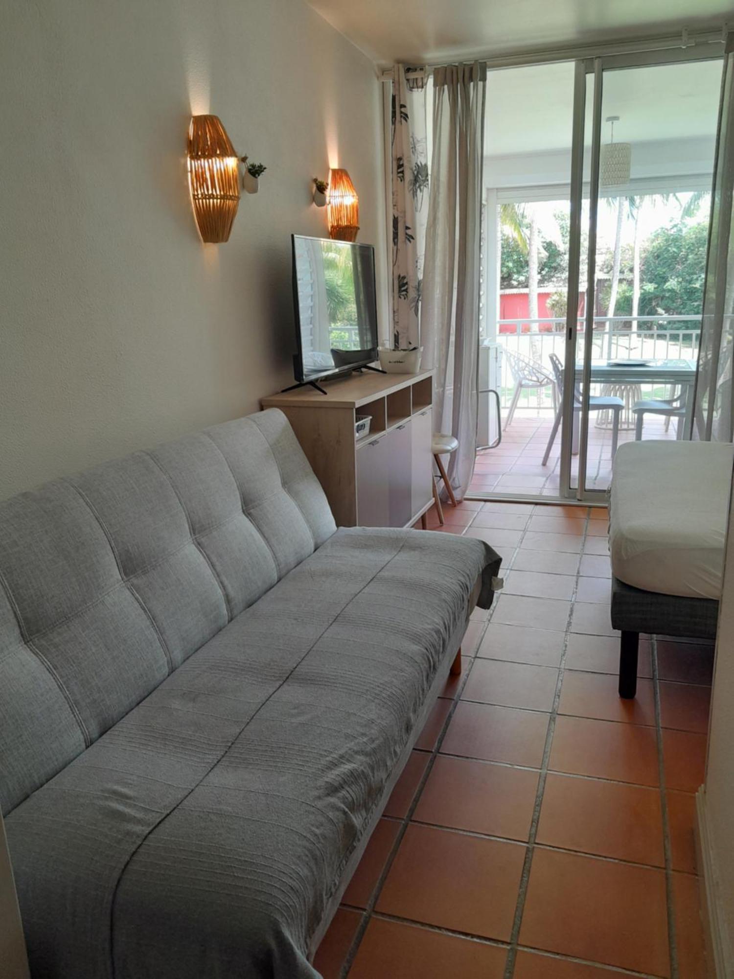 Coeur Tiare Studio Lounge Piscine Plage Cocotiers Saint-Francois  Exterior photo